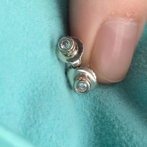 Tiffany & co diamond earrings